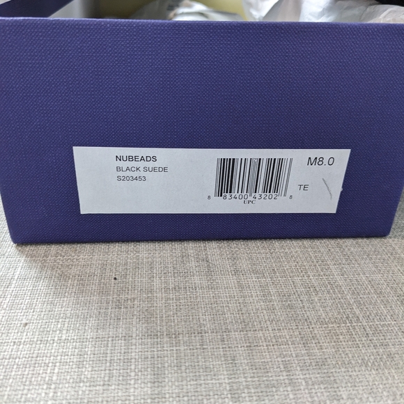 NIB, Stuart Weitzman Nubeads, Suede flats, Size 8M - Picture 10 of 14